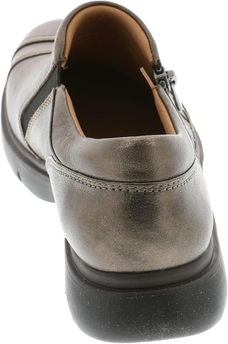 Clarks Certina Pure Women's Slip On, 8.5 2A(N) US, Metallic-Brown - Image 6