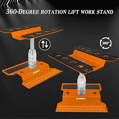 Miniatura 3 de GLOBACT Soporte de coche RC Soporte de trabajo RC Soporte de trabajo RC Soporte de trabajo de reparación de automóviles RC Juego de herramientas de