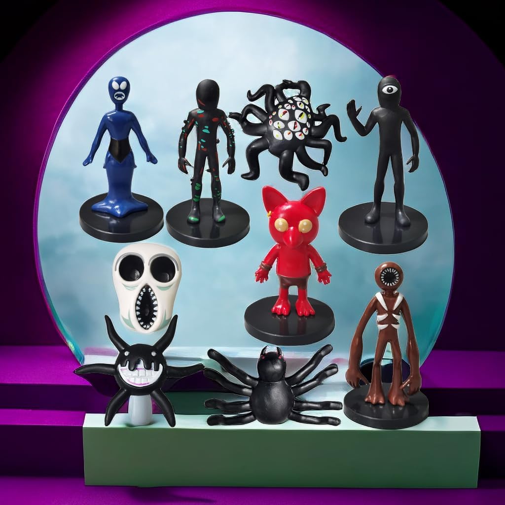 9 PCS Action Figure Toys Model Dolls Children's Gifts Halloween Thanksgiving Christmas Birthday Party Toys - Image 5