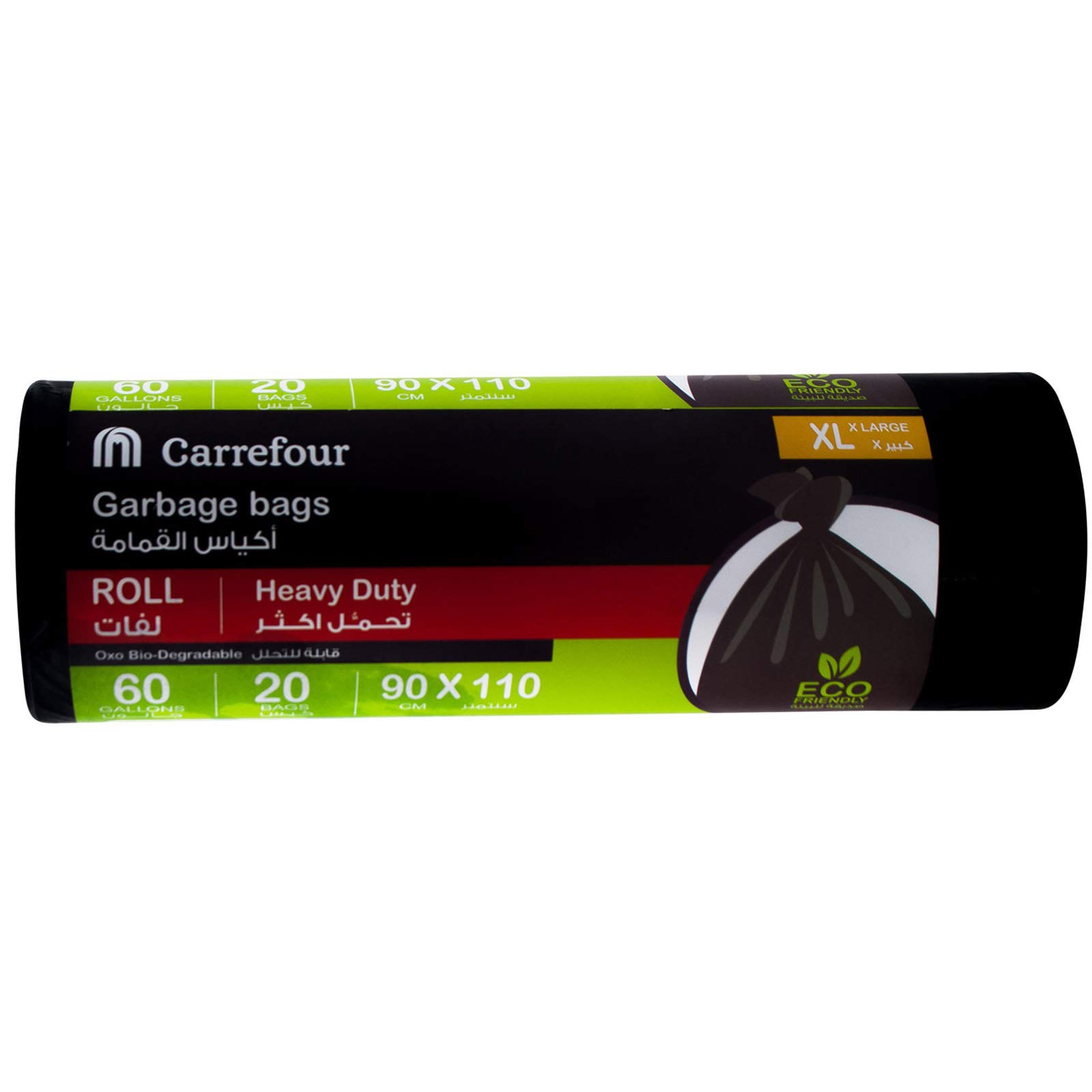 Trash Bags 60 Gallons - Black