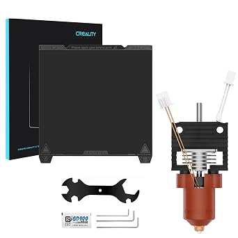 Creality K1 Max/Ender 3 S1 Plus/Ender 3 V3 Plus Build Plate Smooth Bundle Creality K1 Max/K1/K1C Ceramic Heating Block Kit