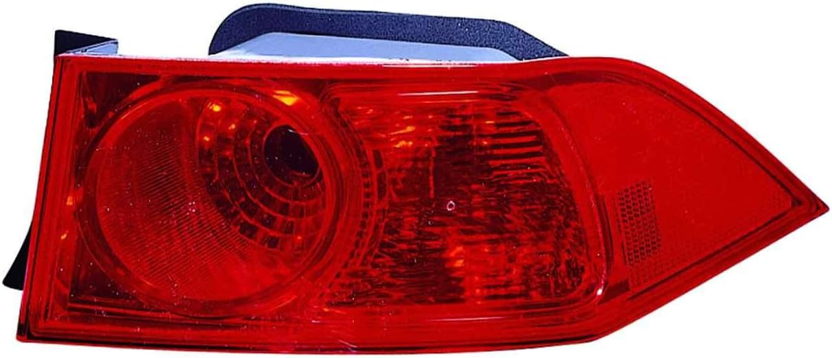 Tail Light Lamp Replacement for 2006-2008 TSX CL9 Sedan Passenger Side