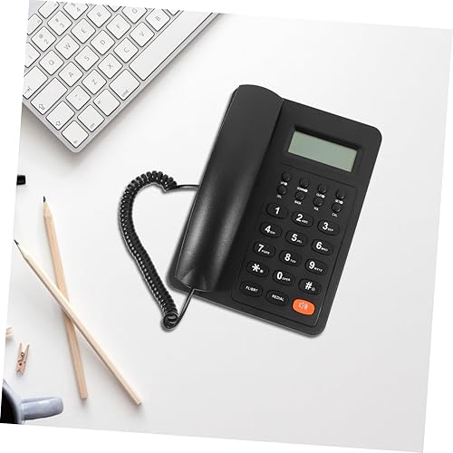 Miniatura 9 de ARTIBETTER Escritorio Teléfono Oficina Teléfono comercial Reutilizable Teléfono doméstico Artesanía fina Aspecto clásico