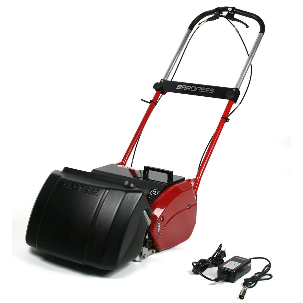 Amazon | バロネス コードレス自走式芝刈り機 LMB12 低刈り用W