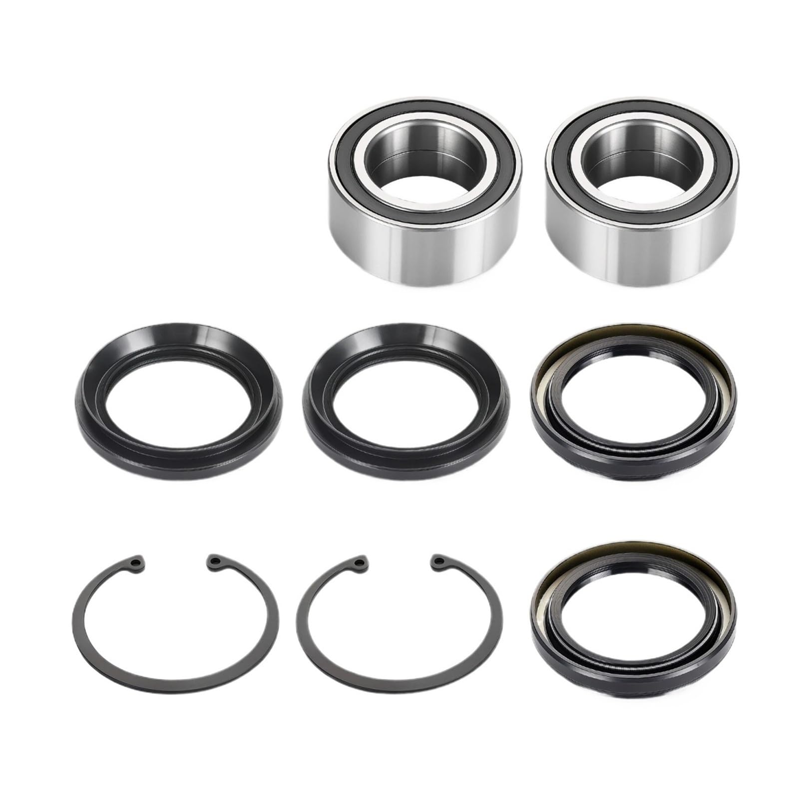 Generico Cuscinetto Ruota Kit per Rincon 650 GPScape TRX650FA 2003 2004-2005 680 TRX680FGA 2006-2009 2023 Cuscinetti Guarnizioni Ruote Posteriori Kit