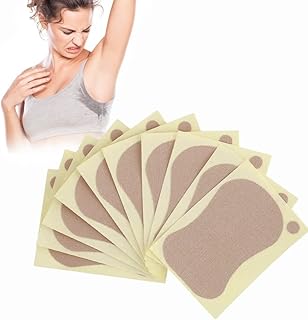 Underarm Sweat Pads - 10 Pcs Disposable Underarm Pads for Sweating Women and Men - Reduce Armpit & Foot Sweat - Invisible Armpit Sweat Pads