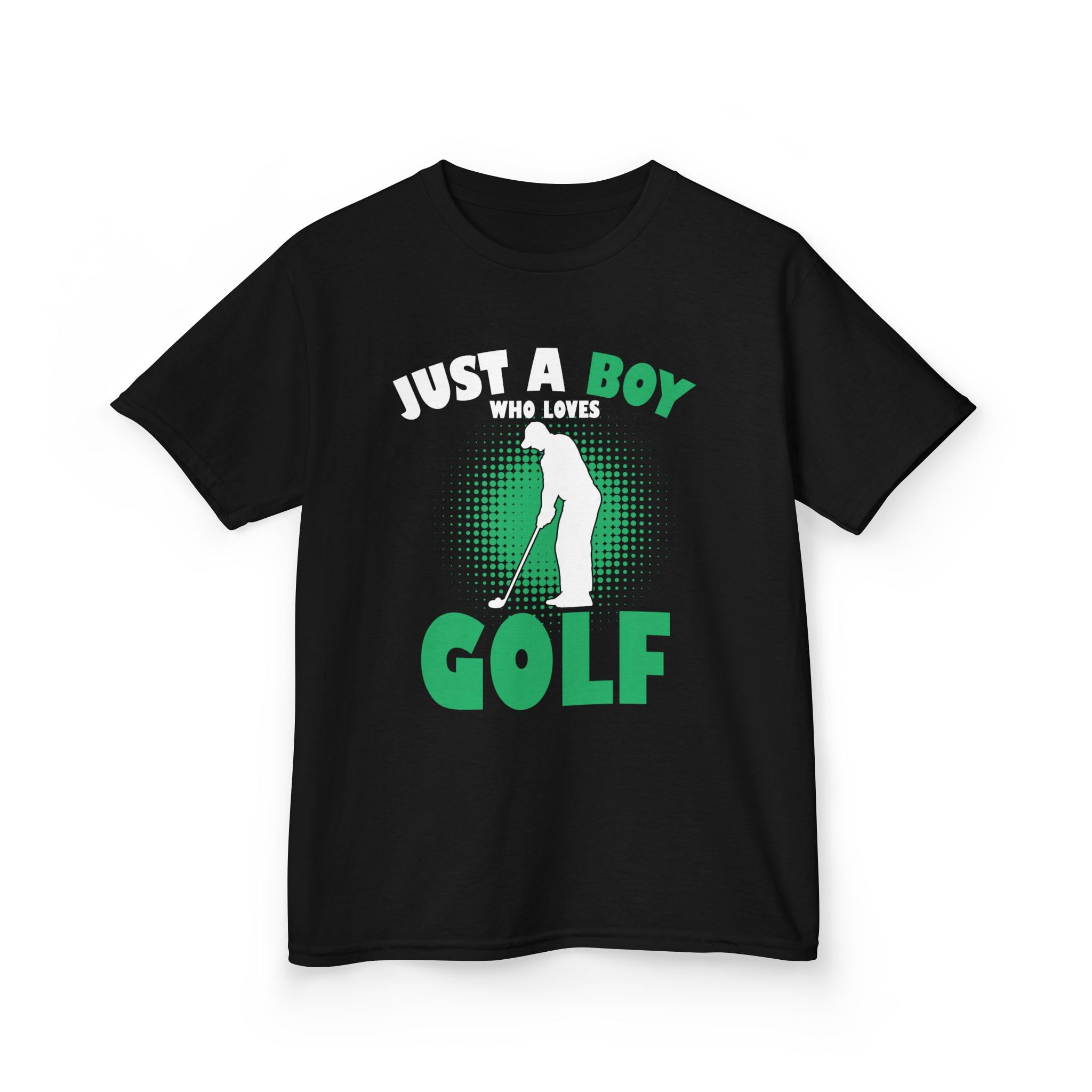 Golf Shirt, Just a Boy Who Loves Golf Golfing Sports Lovers Tee Gifts