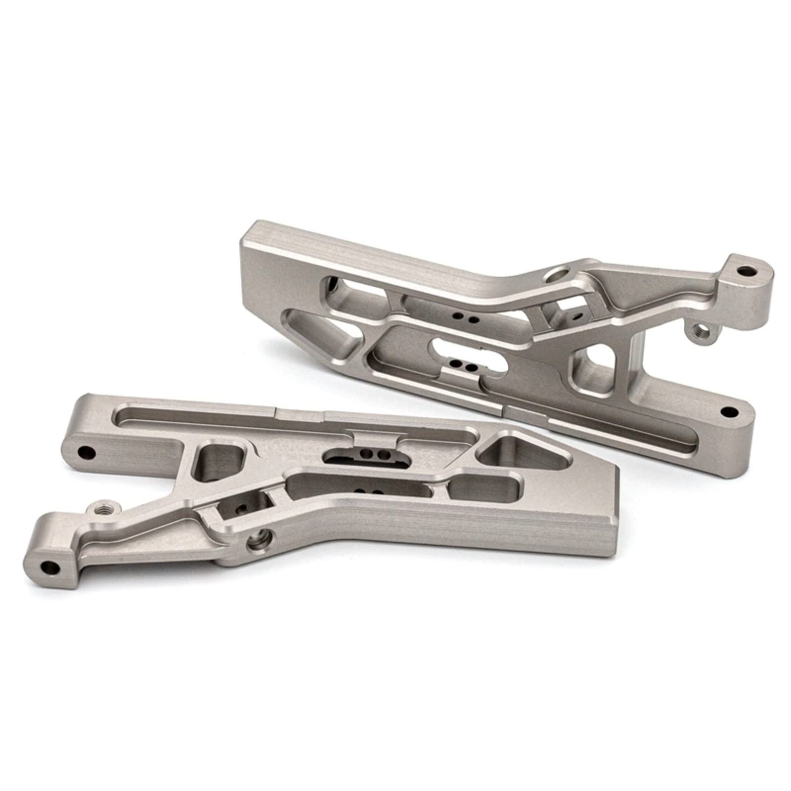 GoolRC2Pcs Remote Control Front Upper Suspension Arm Aluminum Alloy replacement for Corally Kronos 6S 1/8 Remote Control Car Model Body Parts