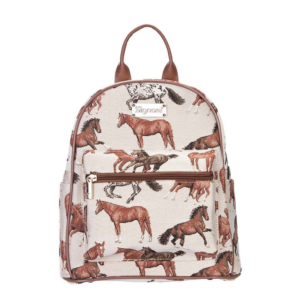 Signare Unisex Running Horse Tapestry Women Backpack Rucksack Casual Daypack, Daypack Backpacks