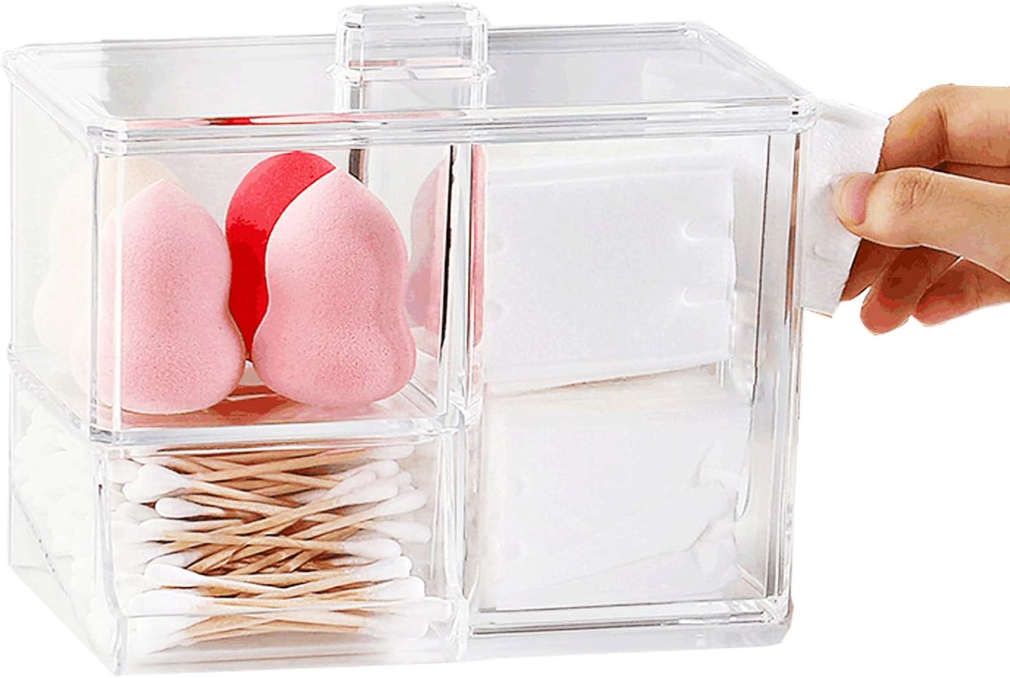 vaso per batuffoli di cotone