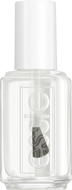 Essie Expressie Esmalte de uñas vegano de secado rápido, transparente 390 siempre transparente, 0,33 onzas líquidas