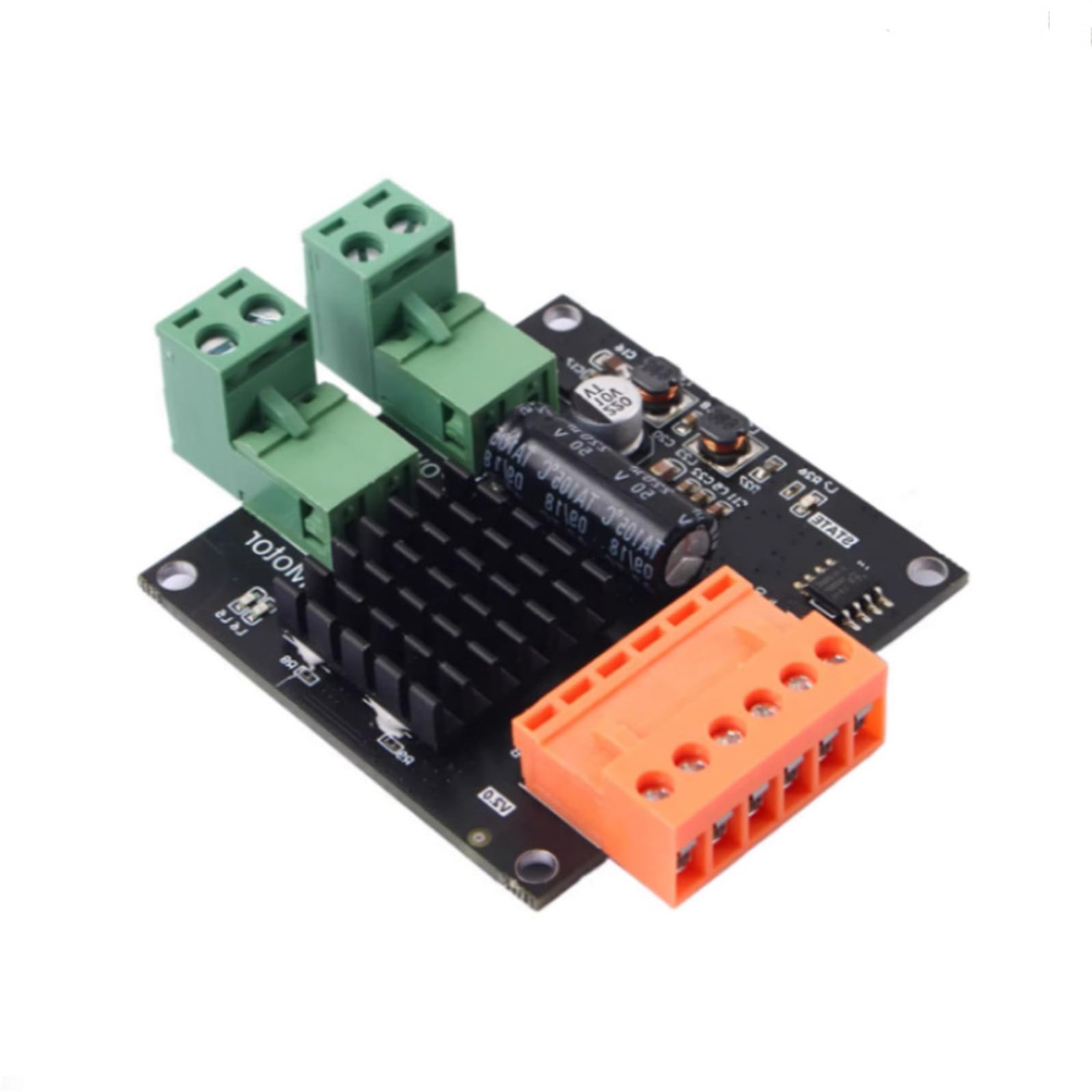 Alta potencia DC12V 24V16A Módulo de placa de controlador de motor H puente controlador de motor con protecciones integradas contra sobretensiones