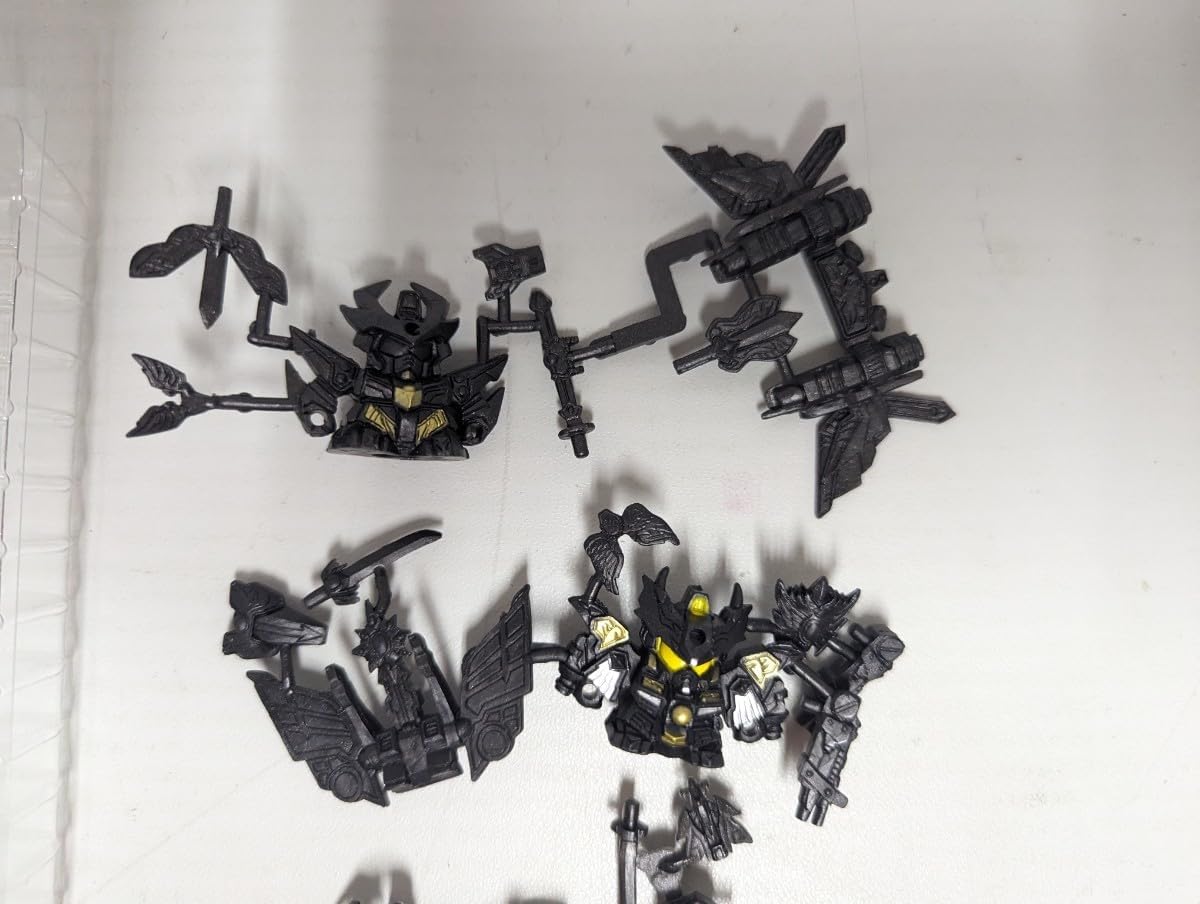 バンダイ ガン消し SD戦国伝 四大将軍セット ガンメタリックバージョン ガン消し SD戦国伝 四大将軍セット ガンメタリックバージョン SD