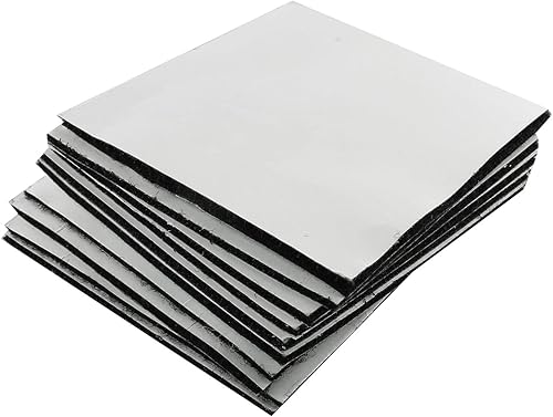 Miniatura 2 de JCBIZ 12 almohadillas adhesivas para sofá de 3.937 x 3.937in, cuadradas, color negro, con velcro y tiras adhesivas para sofá, silla, asiento doble,