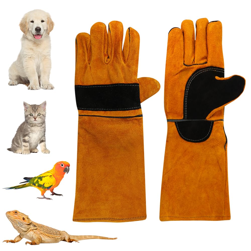 bissfeste handschuhe hund ASOUUNLD Leder 45 cm für Tierhandling | Stichfeste Schutzhandschuhe für Hund, Katze, Papagei und Greifvogel beim Training, Füttern und sicheren Umgang bei Günstiger Preis Wähle Deine Größe:48-52 MY NEW RACING GRAVEL categoryTree1:Bikes