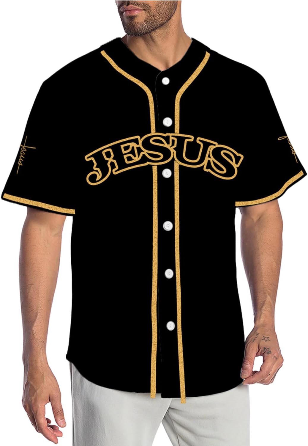 Print Baseball Jerseys for Men Sports Shirts Casual Baseball for Fans - Image 2