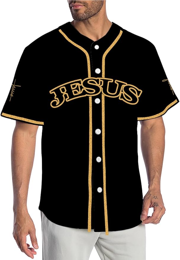 Camisetas de béisbol impresas para hombre, camisas deportivas casuales para fans miniatura 2
