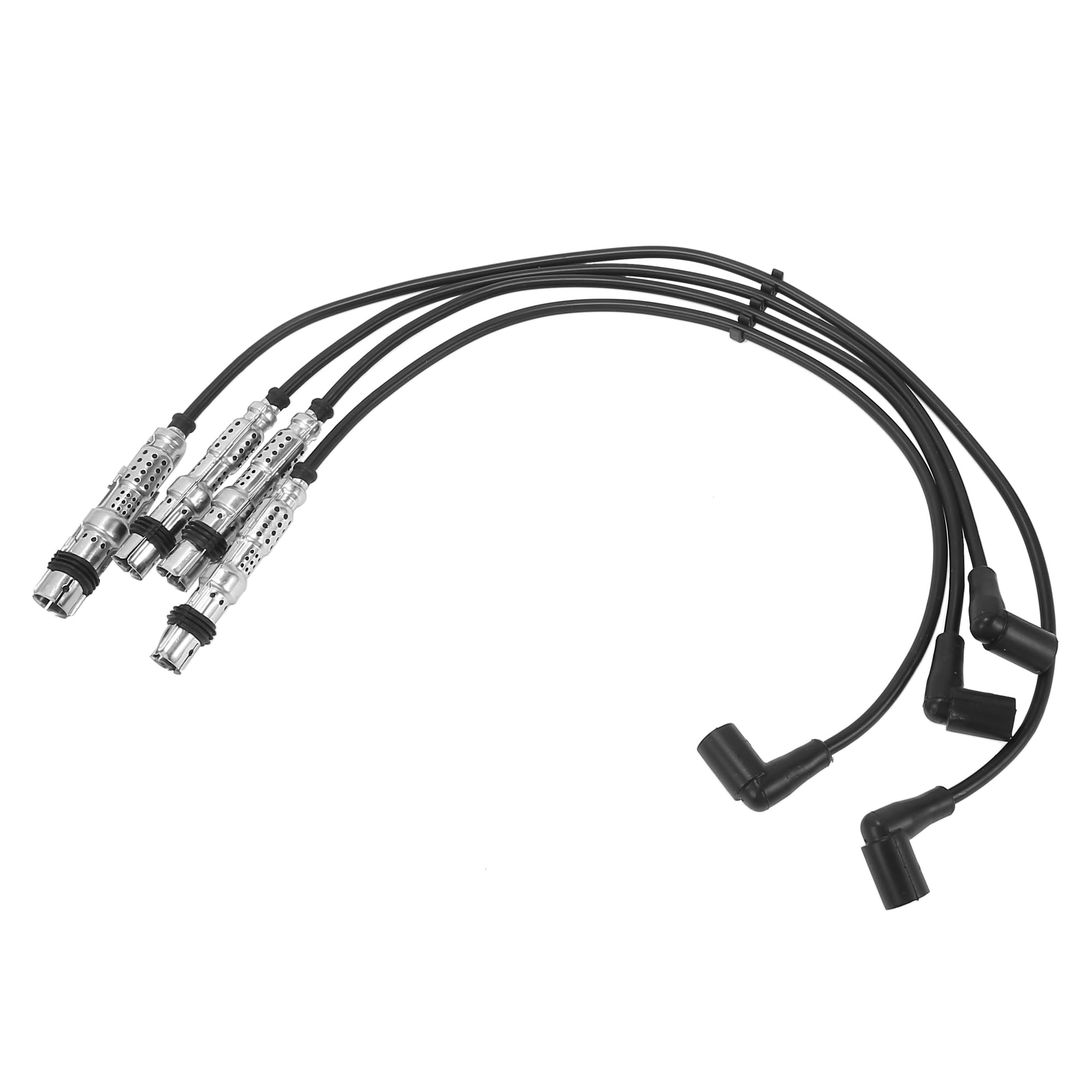 QUARKZMAN Cable De Bujía De Bobina De Encendido De Automóvil Arnés De Cable De Bobina De Encendido Apto Para VW Polo Classic 60 1.4 (1995-2006) 44Kw No. 030905430Q - Paquete De 4