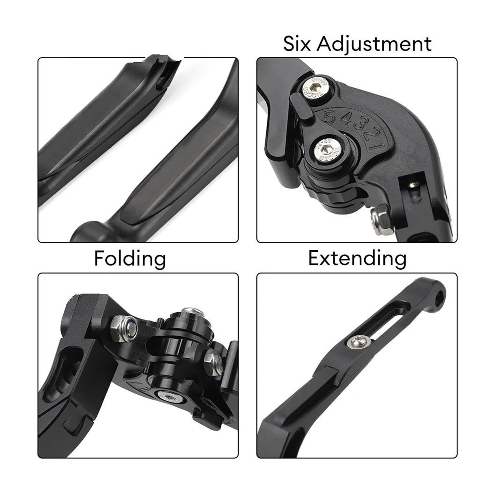 Leve per Freno e Frizione Freni per Moto Leva Frizione CNC Compatibile con CBR 600 RR 2007-2022(A24)