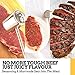 Mountain Grillers Meat Mallet Tool For Kitchen & BBQ - Meat Hammer - Meat Tenderizer - Sturdy Stainless Steel Steak Pounder For Beef Veal & Chicken - Dishwasher Safe Meat Beater - No More Chewy Meats