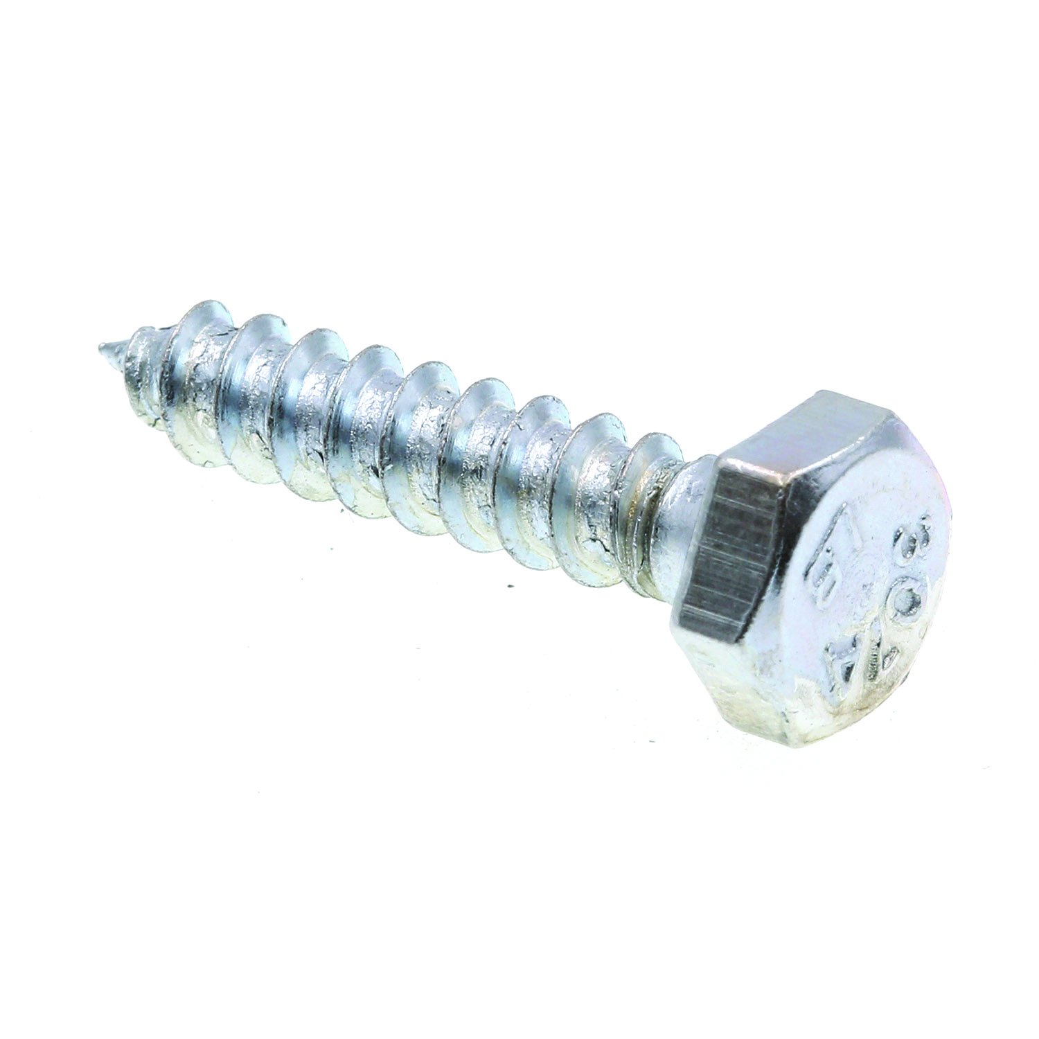 Lag Screws - 1/4in x 1-1/4in Zinc Plated -1