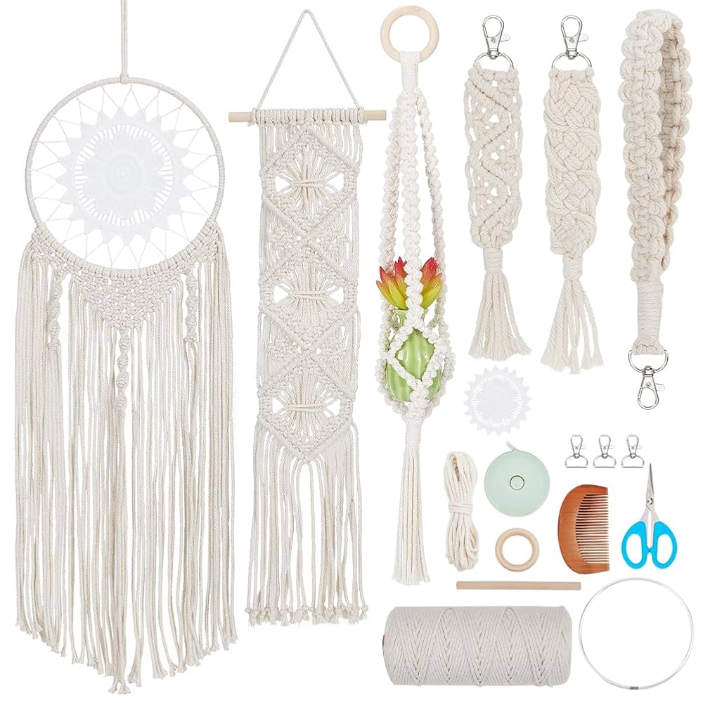 マクラメ　キット　６個セット マクラメ キット 6個セット