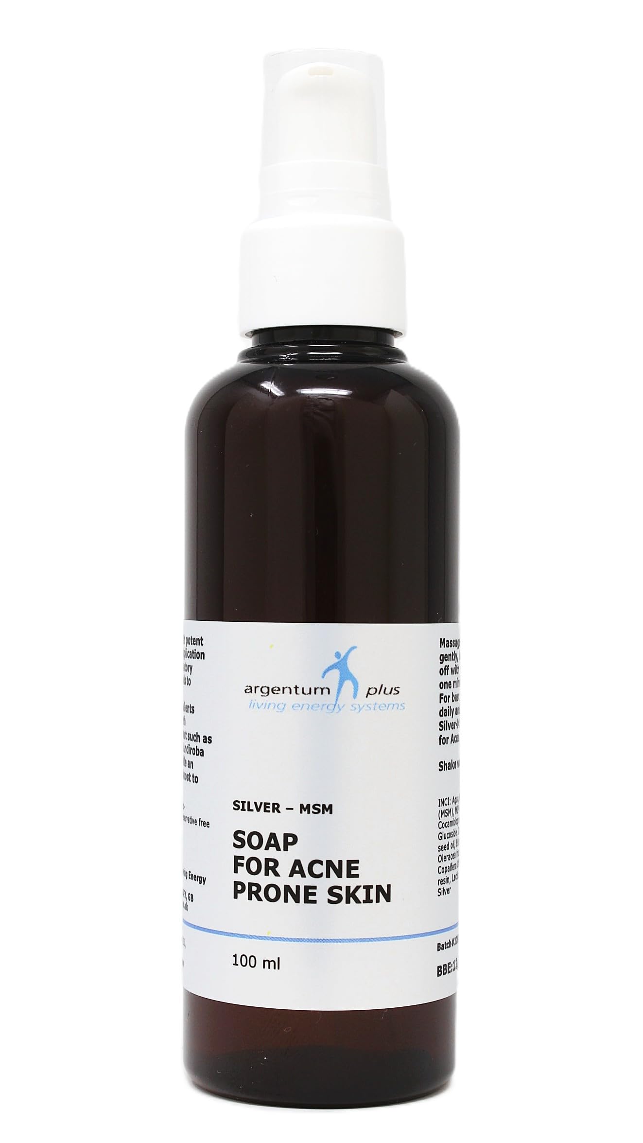 Silver-MSM Soap for Acne Prone Skin 100 ml