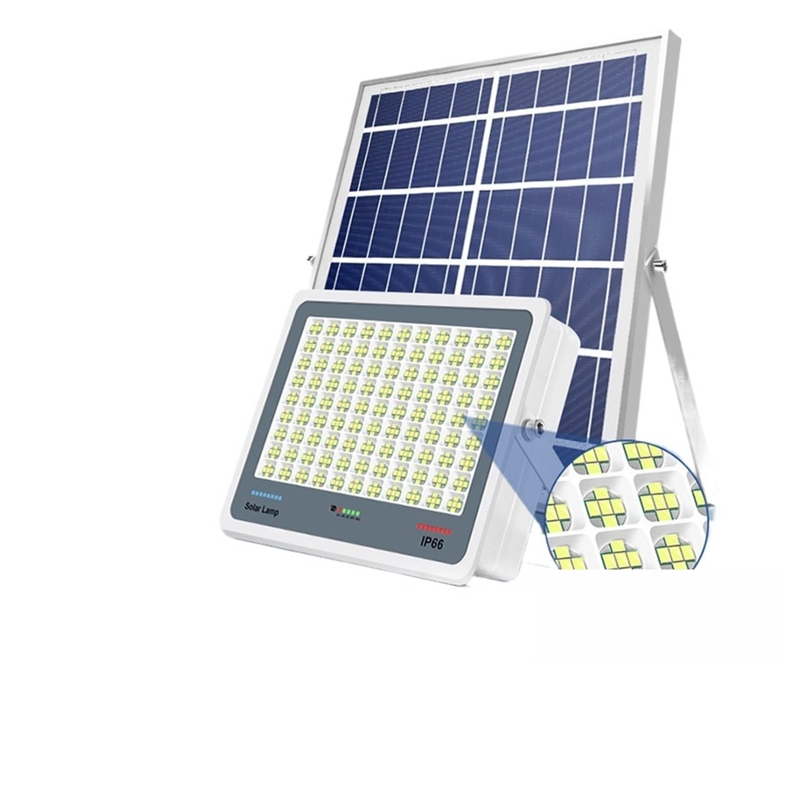 Lampa solarna zewnętrzna, Lampa słoneczna LED o mocy 1000 W Wodoodporny reflektor 4-1 Bardzo wysoka jasność Duża moc Zewnętrzny ogrodowy Indukcyjna lampa uliczna