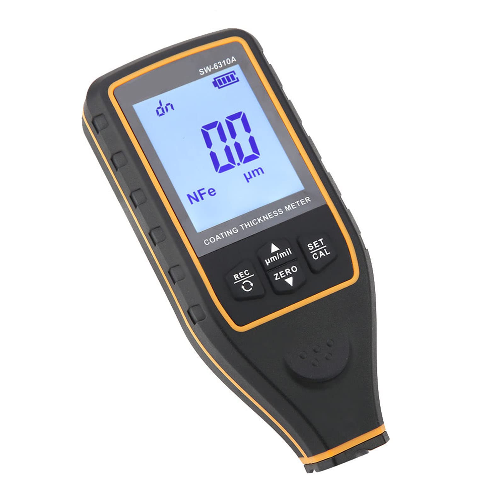 Walfront Coating Thickness Gauge, SW-6310A Coating Paint Thickness Tester Meter Color Screen Digital Coating Thickness Gauge, Car Automotive Coating Paint Thickness Meter