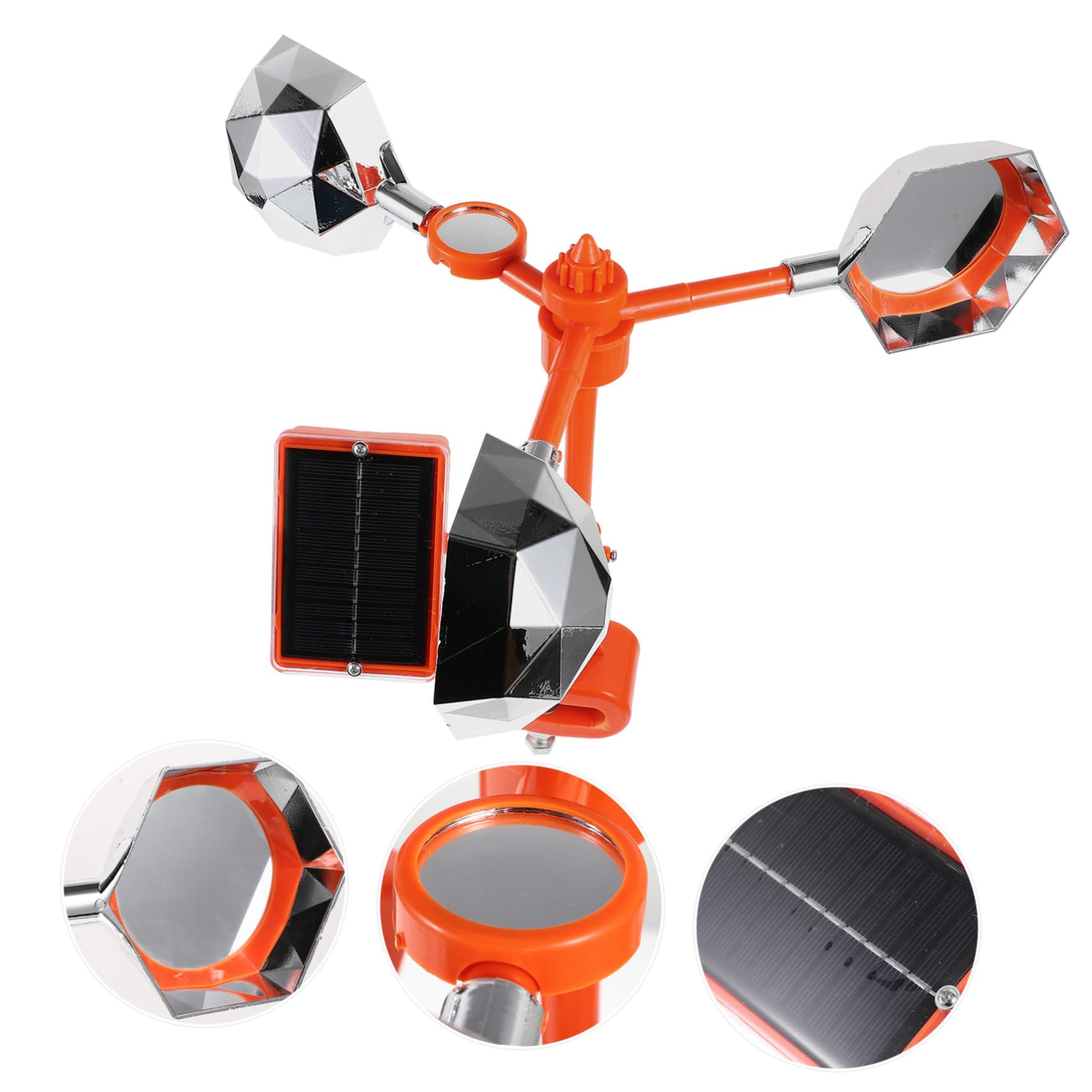 BESPORTBLE Per Uccelli Riflettente Ratto Deterrente Piccione Corvo Topi Falco All'aperto Spaventapasseri Deterrenti Uccelli Da Cortile Forniture Strumento Plastica