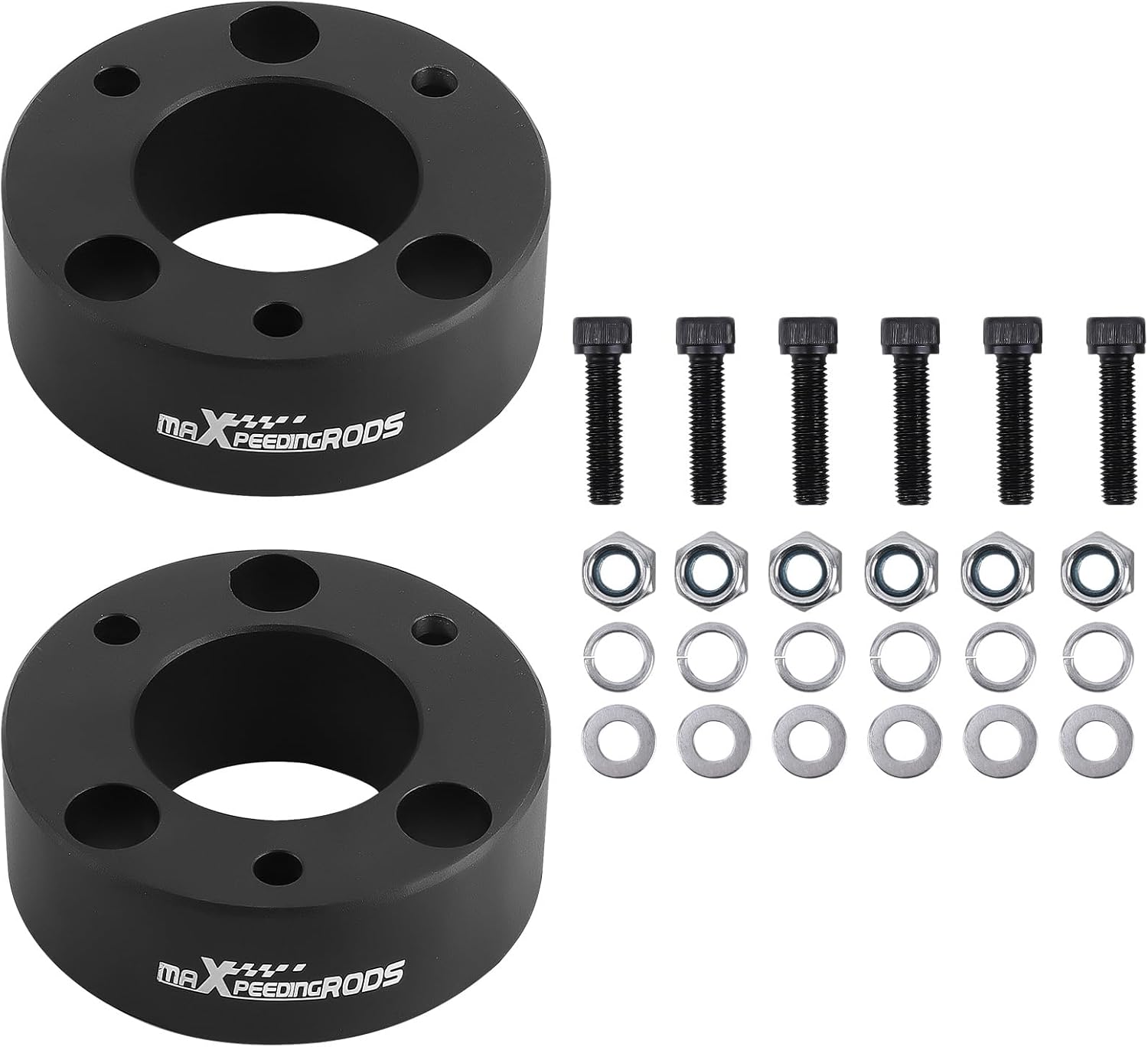 maXpeedingrods 3" Front Leveling Lift Kit for Ford F150 2004-2026, Ford Expedition 2003-2018, Lincoln Mark LT 2005-2008, Truck Leveling Strut Spacers Aluminum
