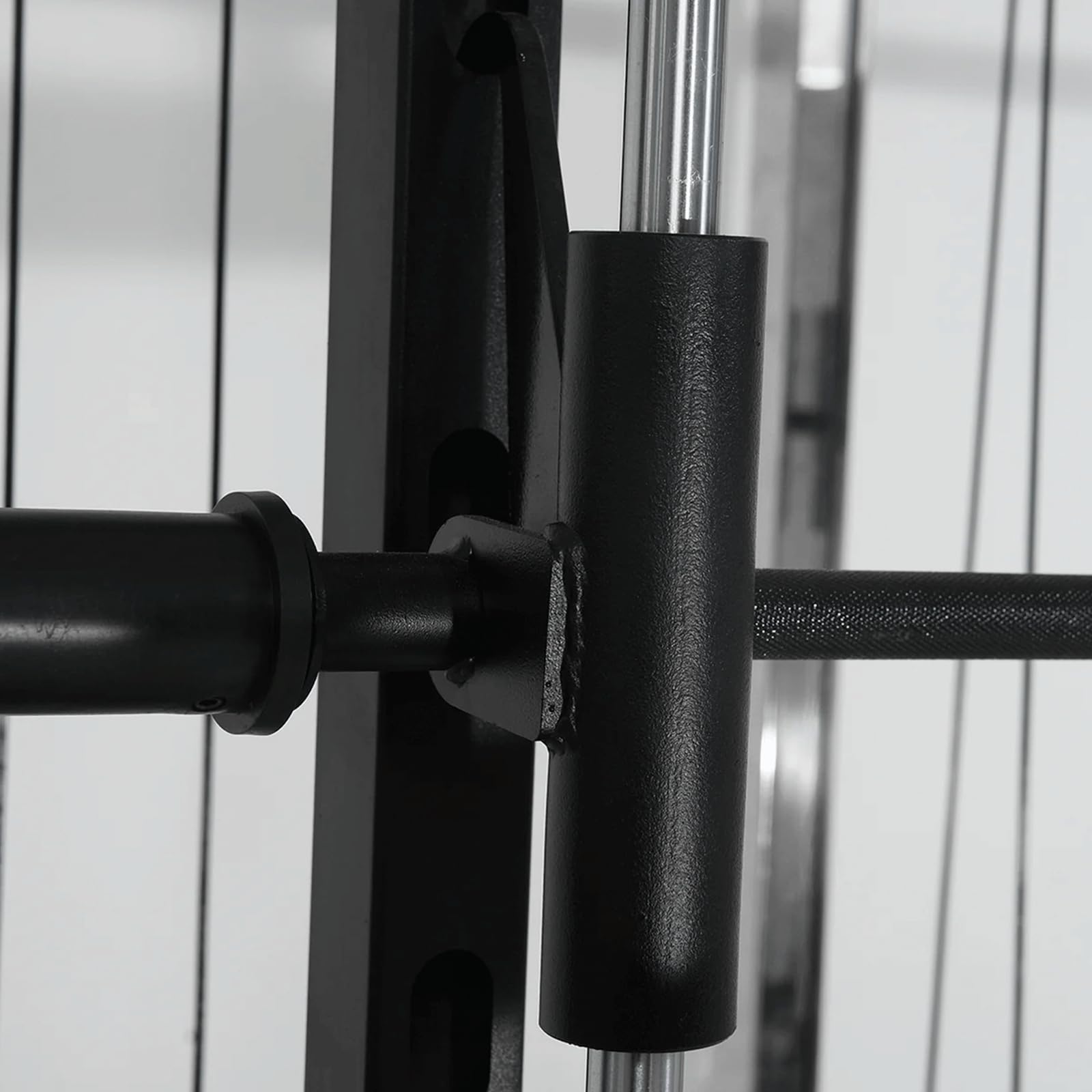 Smith Machine S5000 - Jaula de Musculación Multiestación - Entrenamiento Completo de Alta Resistencia - Entrena en Casa o el Gimnasio - 168 x 135 x 230 Cm