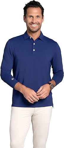 IBKUL Camiseta deportiva para hombre, protección solar UPF 50+ Icefil Cooling Tech 95199