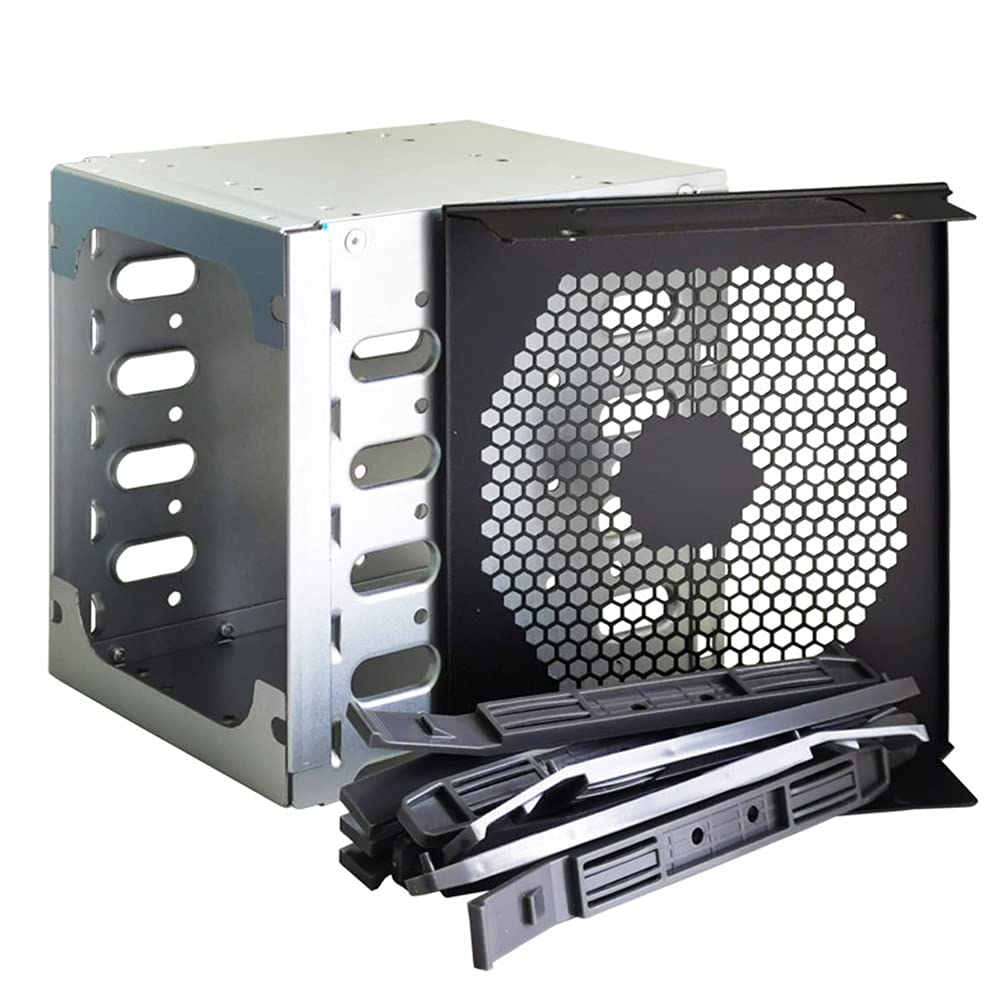 Rack de jaula de disco duro HDD para solucionar la falta de espacio en PC 8