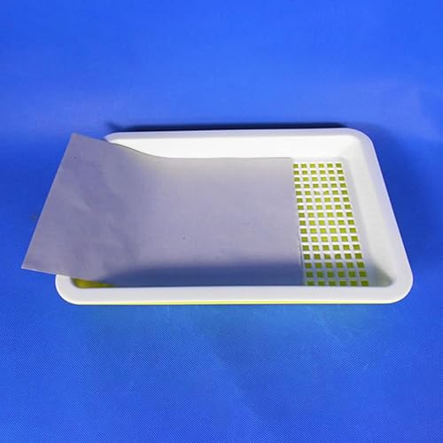 Miniatura 4 de Bandejas Plantas 200pcs Almohadillas de cultivo hidropónico Bandejas de inicio de papel Germinación brotes de jardín Propagador Set para cultivo sin