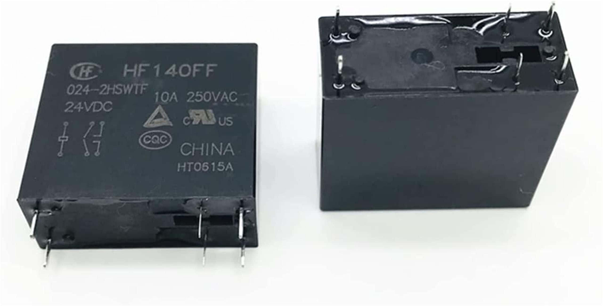 AQHYEBNSR Relay 10PCS/lot Medium Power HF140FF-012-2HSWTF HF140FF-024-2HSWTF 6PIN 10A Two Groups Always Open(HF140FF-012-2HSWTF)