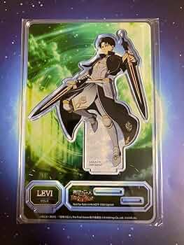 進撃の巨人 ブレオダ アクリルスタンド非売品 閃撃の騎士団リヴァイ