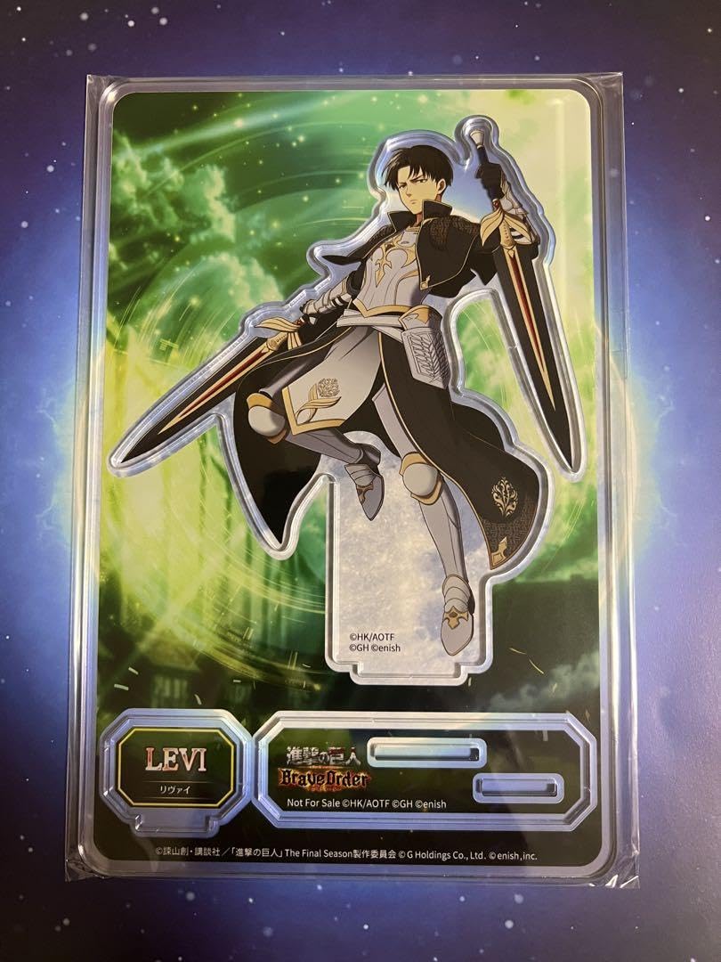 進撃の巨人 ブレイブオーダー　ブレオダ　閃撃騎士リヴァイ アクリルスタンド 61qesIRHZML._UF350,350_QL50_.jpg