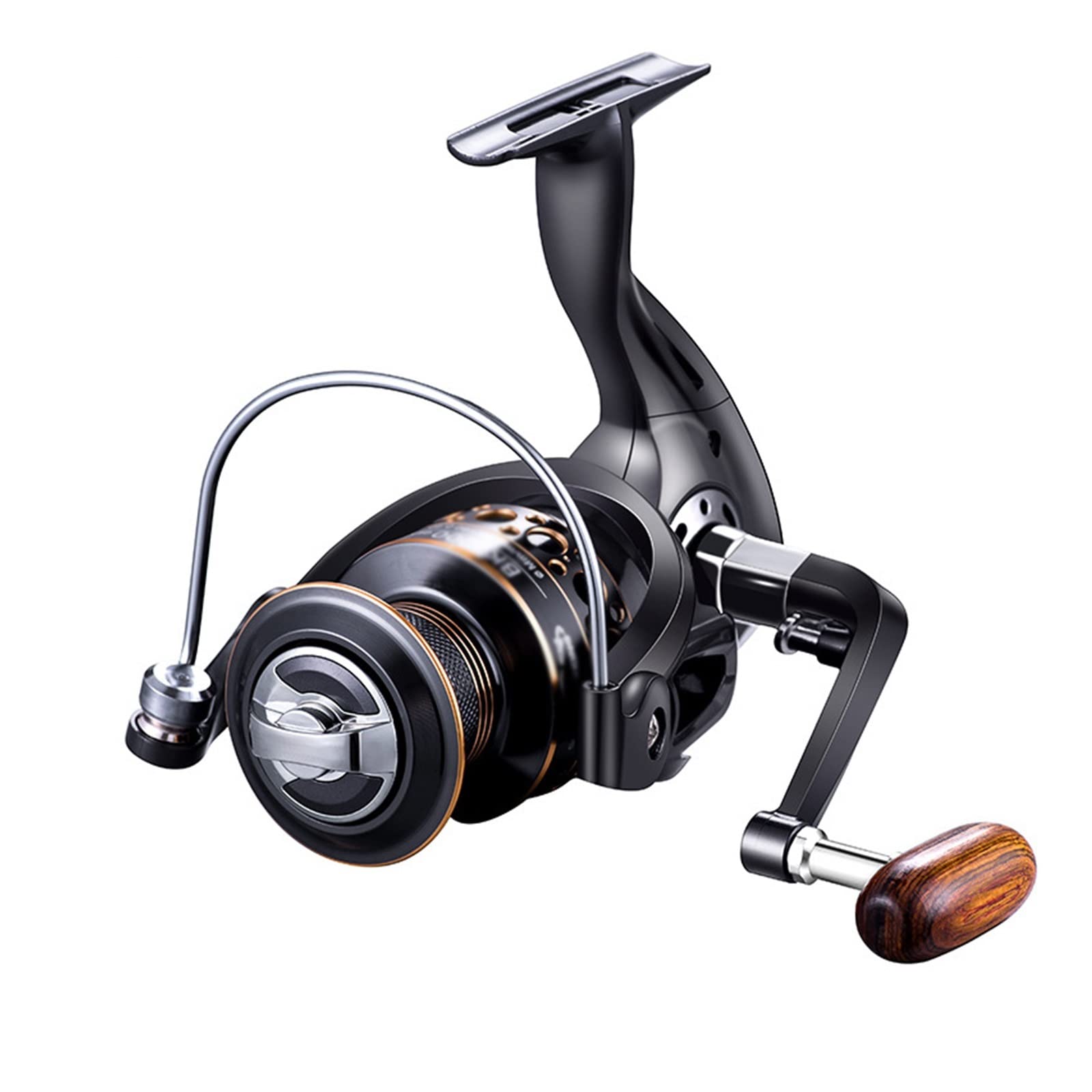 Moulinet spinning lancer long fil de pêche pour canne à ancrage robuste