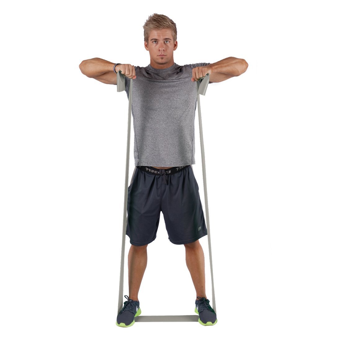 Spirit - Fascia elastica per fitness, 22,5 kg, senza lattice, rotolo da 22,8 m