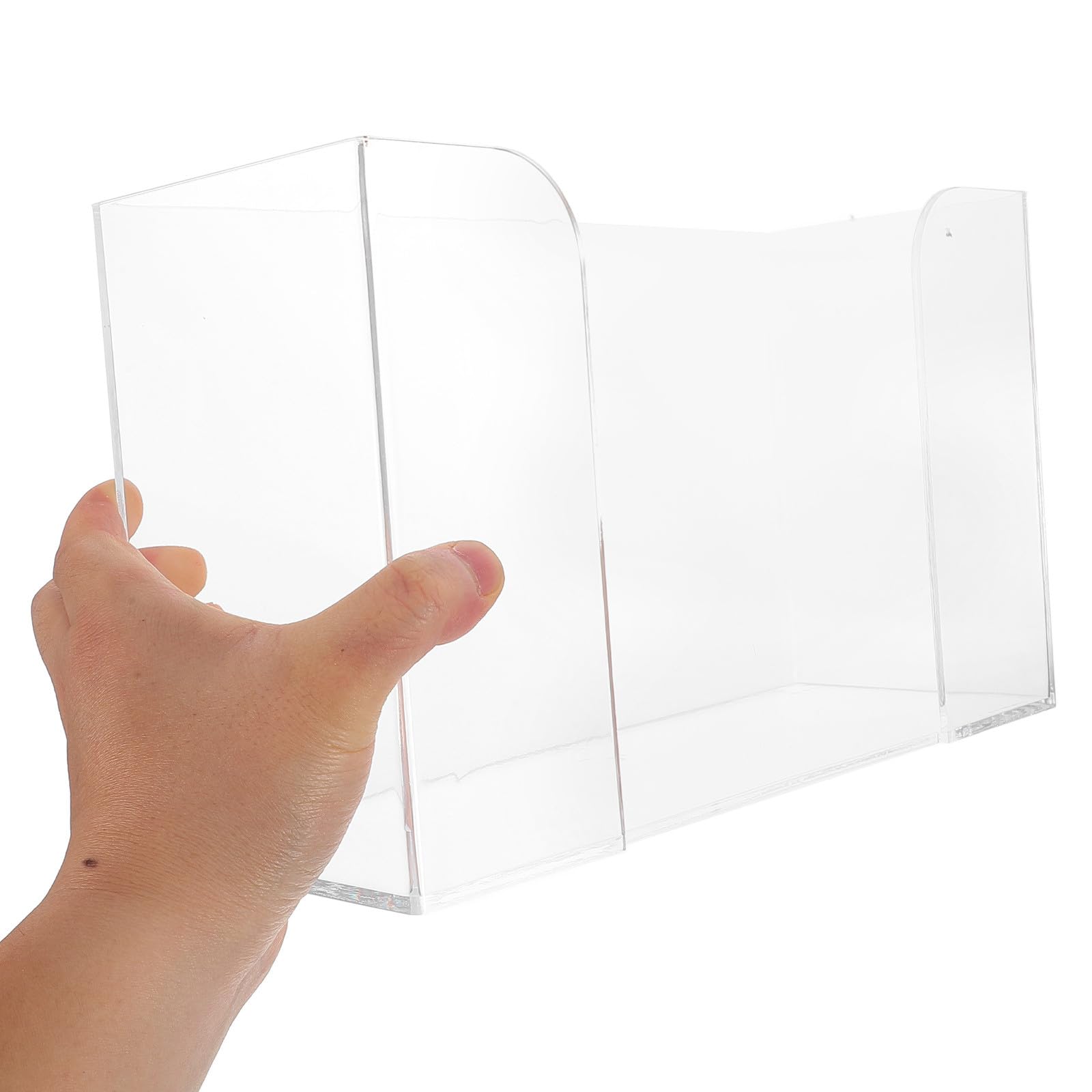 Transparente Acryl Taschentuchbox mit Organisierender Funktion für Schreibtisch und Büro Papierbehälter für Feuchttücher