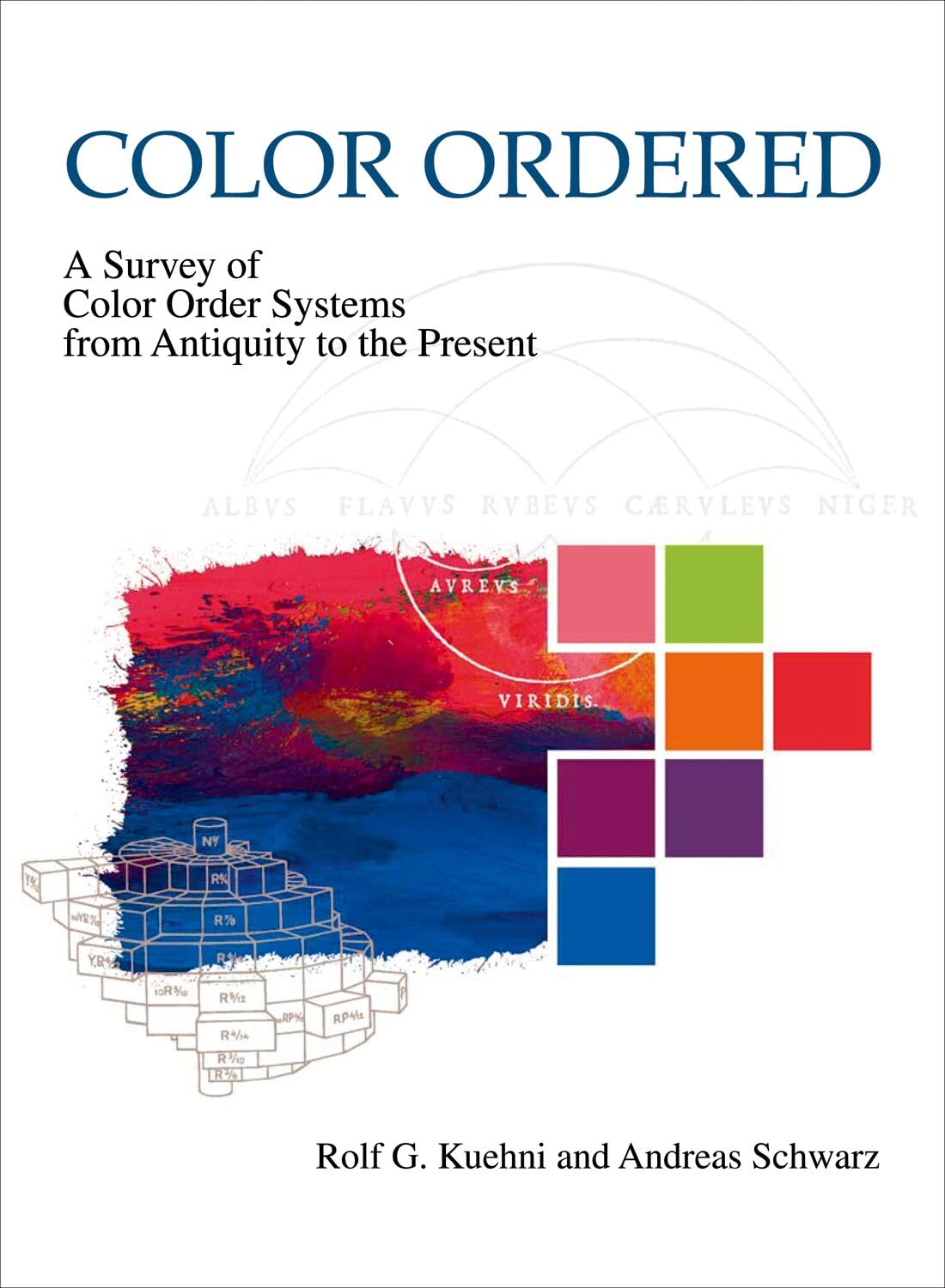 Color Ordered livre théorie des couleurs et design graphique pour historien d'art