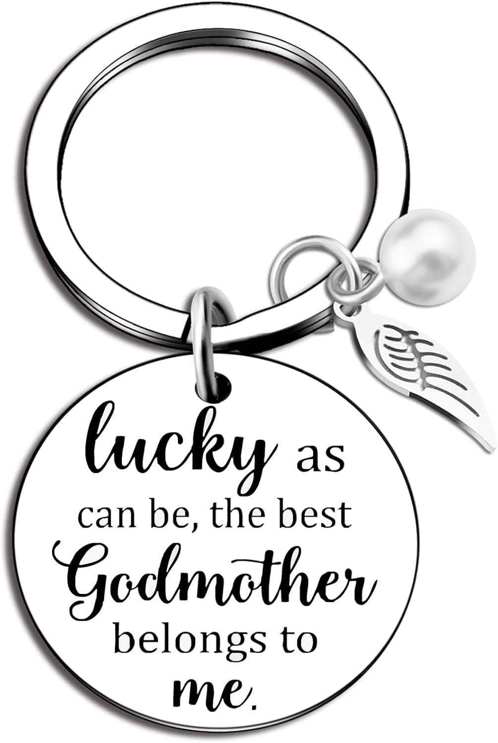 Ikacvb Godmother Proposal Gift Best Godmother Keychain God Mother Gift For Women Unique Christmas Mothers Day Gifts For God Mother Gifts From Godchild