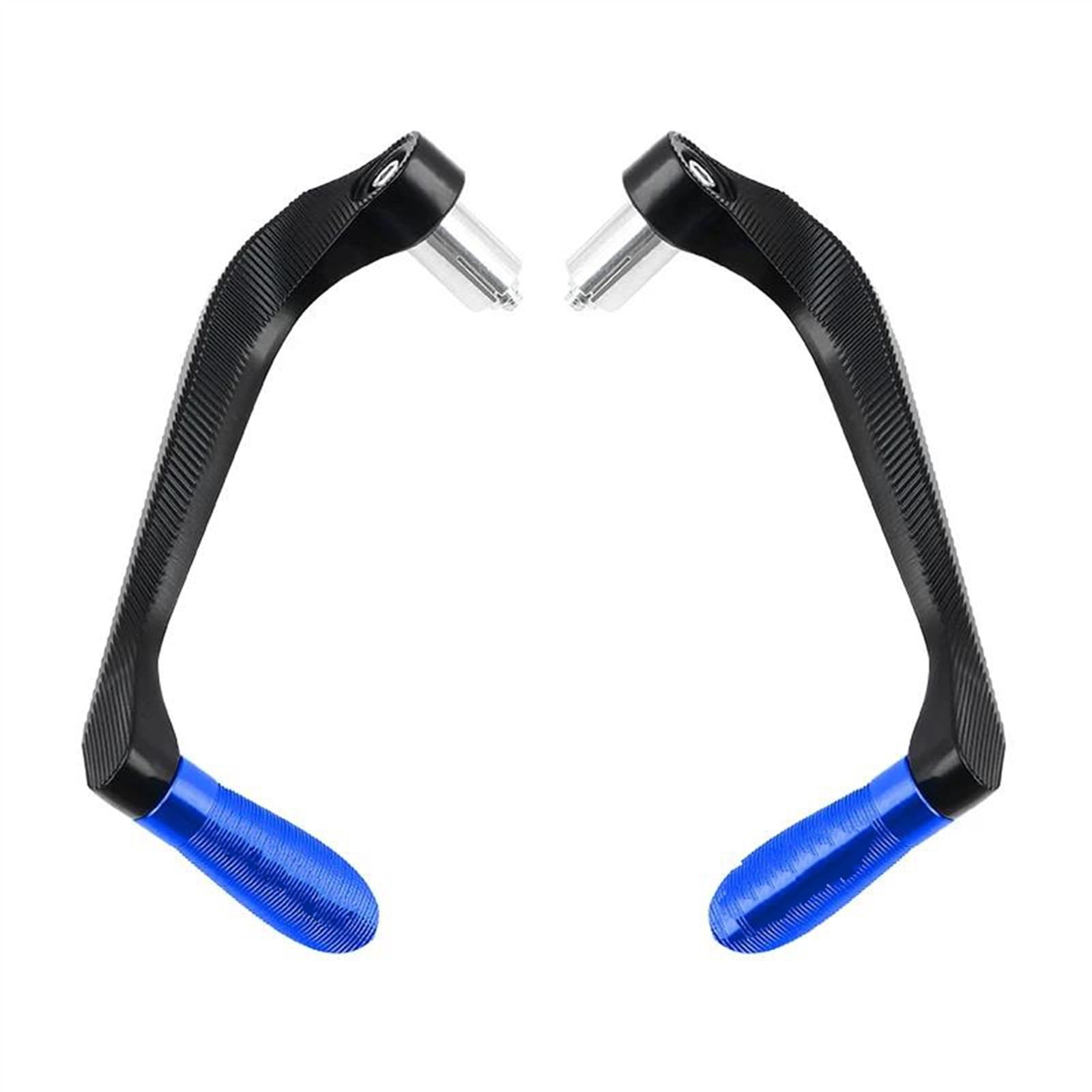 Para Y&amaha R1 R3 R25 Mt-09 Mt07 para Fazer Fz6 Xj6 R15 TMAX YS125 Puños De Manillar De Motocicleta Protector De Palanca De Embrague De Freno Protectores Mano para Manillar Motocicleta(Azul)