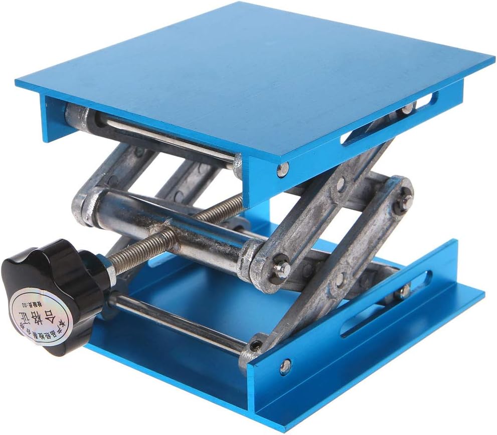 4"x4" Aluminum Router Lift Table Woodworking Engraving Lab Lifting Stand Rack