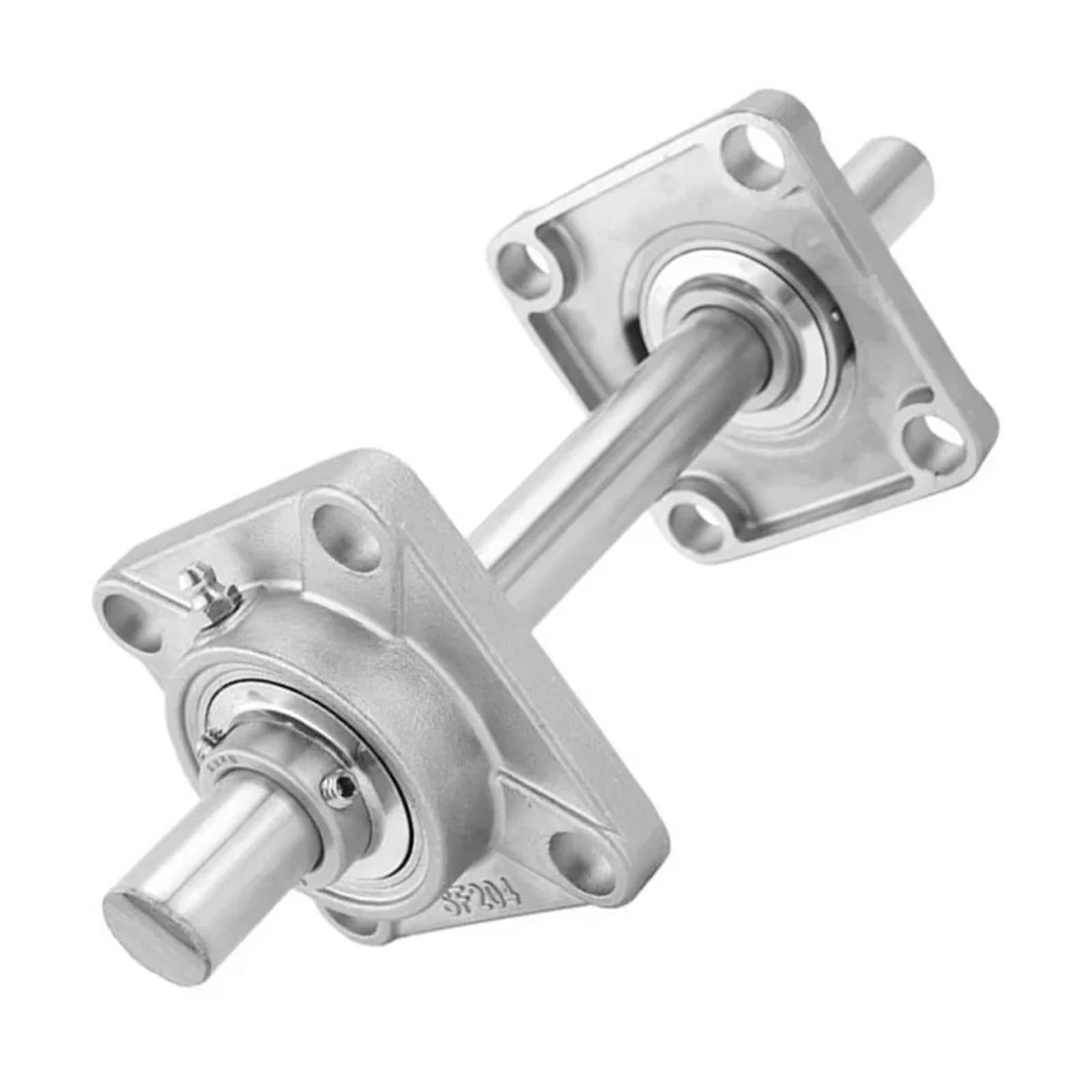 Rodamiento de inserción de base cuadrada de acero inoxidable 304, rodamientos de chumacera montados serie SUCF201 a SUCF210(SUCF206 Bore 30mm)