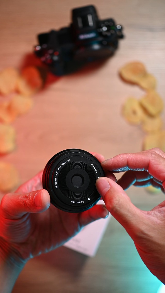 VILTROX 28mm f4.5 Pancake Lens Z, AF 28mm f4.5 Z Mount Lens for