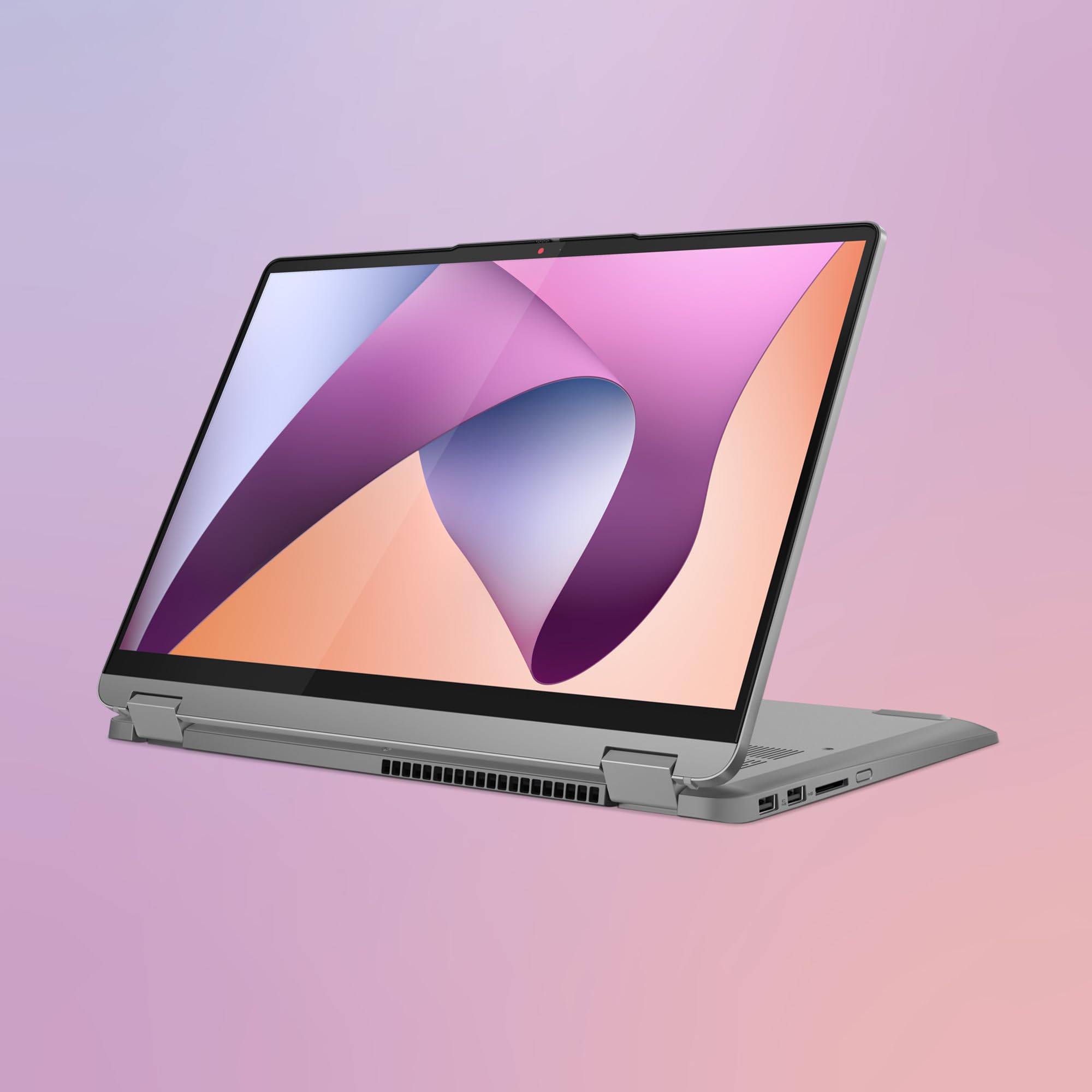 Lenovo IdeaPad Flex Convertible 5 Laptop | 14" WUXGA Display | AMD Ryzen 7 7730U | 16GB RAM | 512GB SSD | AMD Radeon Grafik | Windows 11 Home | QWERTZ | grau | 3 Monate Premium Care