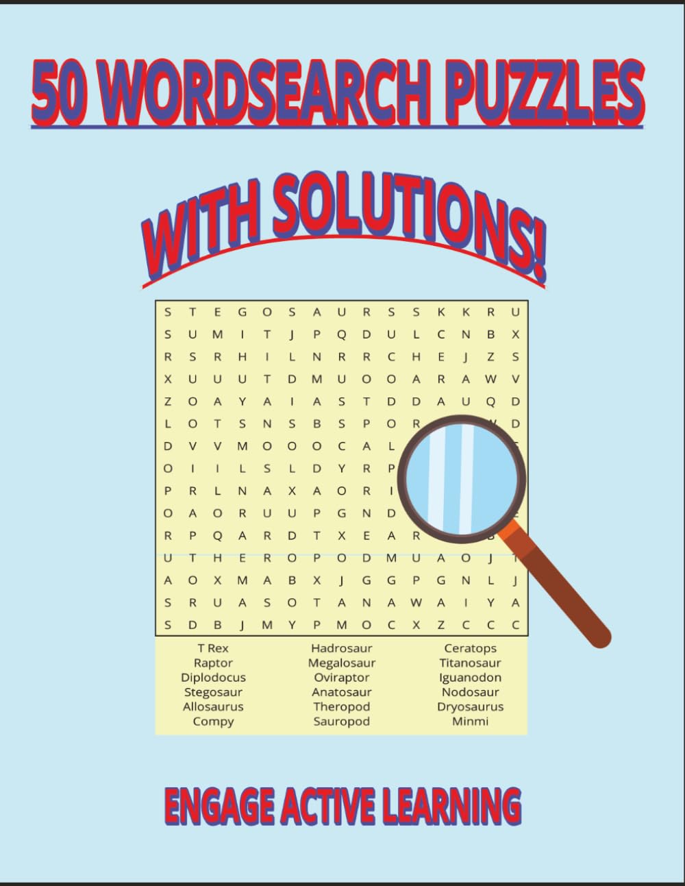 50 Wordsearch Puzzles: With Solutions