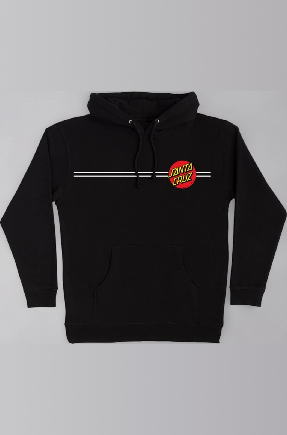 Classic Dot Hooded Pullover Sweatshirt